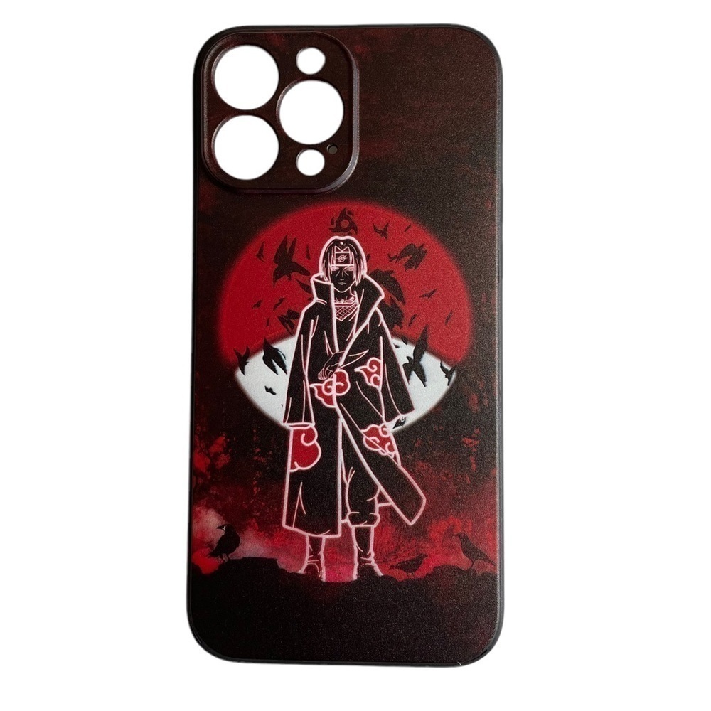 iPhone 13 pro max Naruto Anime Design Back Matte Cover Silicone